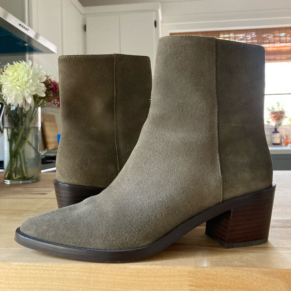Madewell suede boots sz7